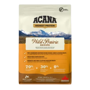 Acana Highest Protein Wild Prairie Recipe Dry Dog Food 2 KG